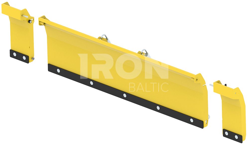 Side extensions: 2-in-1 Modular Plow Bucket