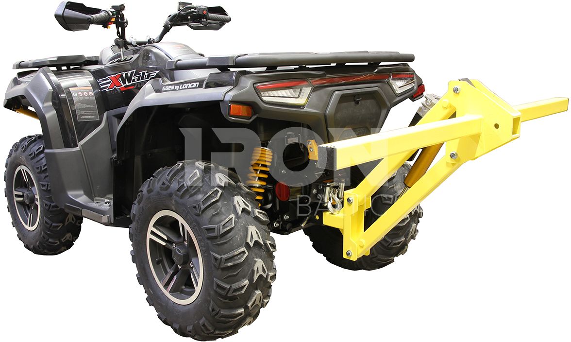 Rear winch mounting kit + 2" receiver: LONCIN XWOLF 700 (-2023): GOES XWOLF 700 (-2023)