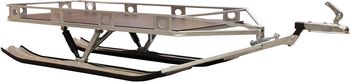 Ski sled: (platform trailer on skis)