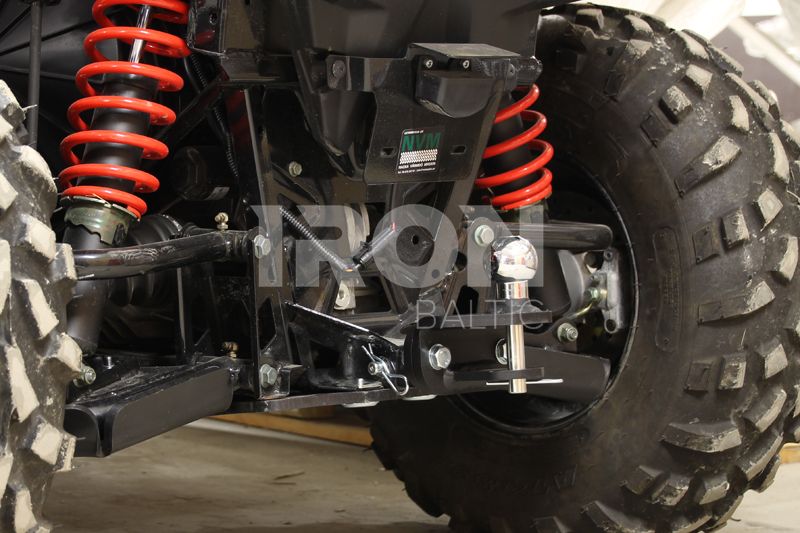 Hitch-ball mounting kit: Polaris: Sportsman / ACE / Scrambler