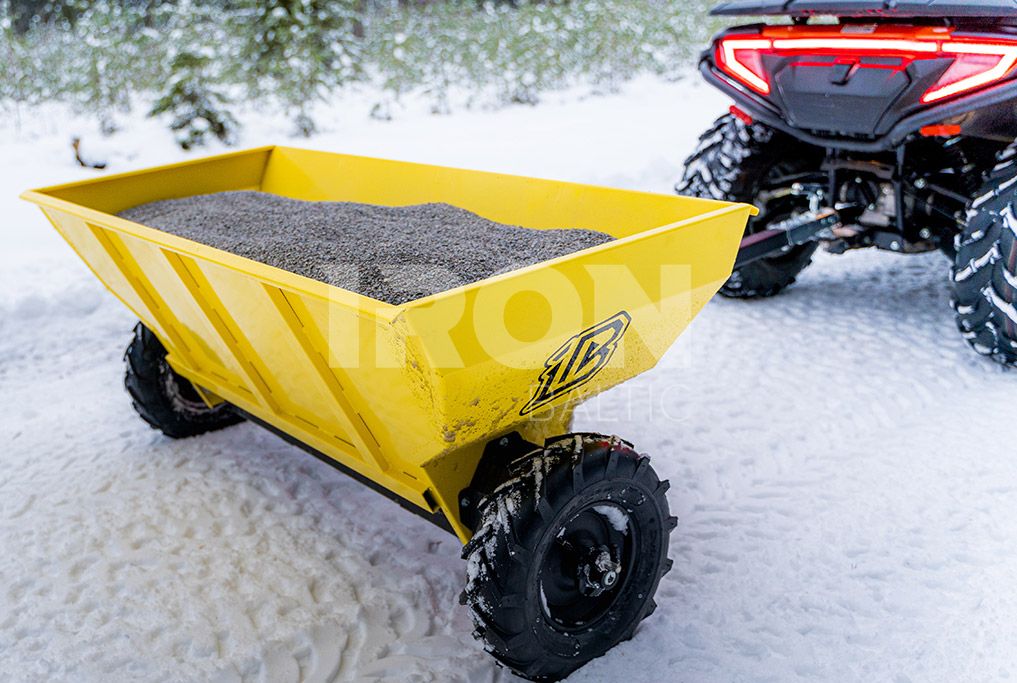 Sand & gravel spreader / gritter: IB G2 PRO 500