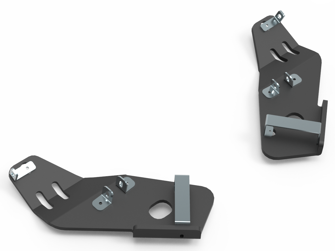 Rear A-arm guards (plastic)