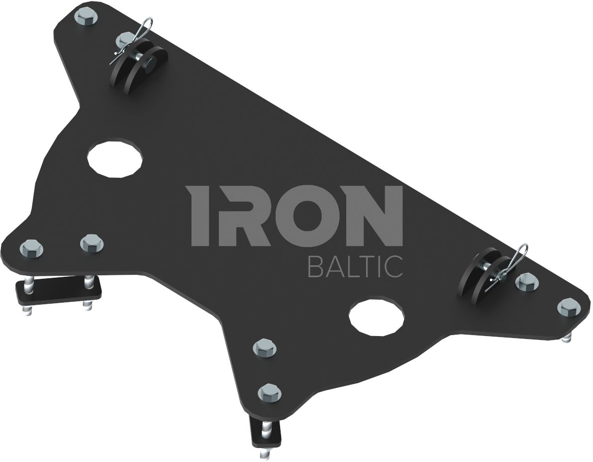 Mid-mount adapter: CFMOTO CFORCE 850: CFORCE 1000: CFORCE 1000 OVERLAND: model years...-2023