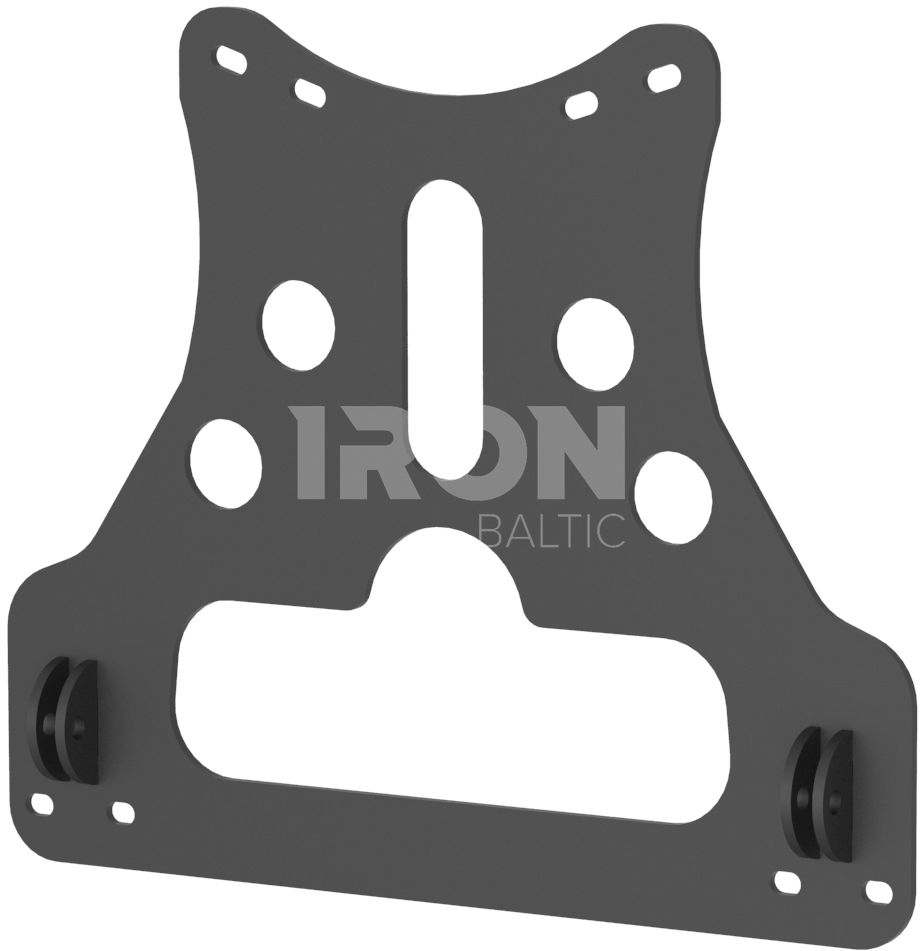 Mid-mount adapter: Arctic Cat: TRV 550 / 700 / 1000