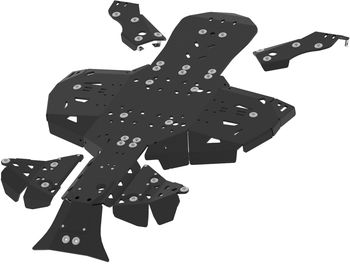 Skid plate full set (plastic): CanAm G2 Renegade: 2019-2022