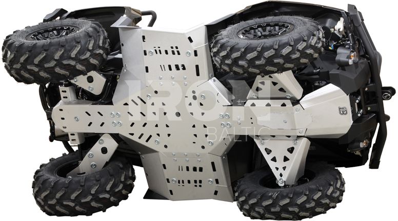 Skid plate full set (aluminium): CanAm G2 Outlander MAX: 650/850/1000: (2017-2018)