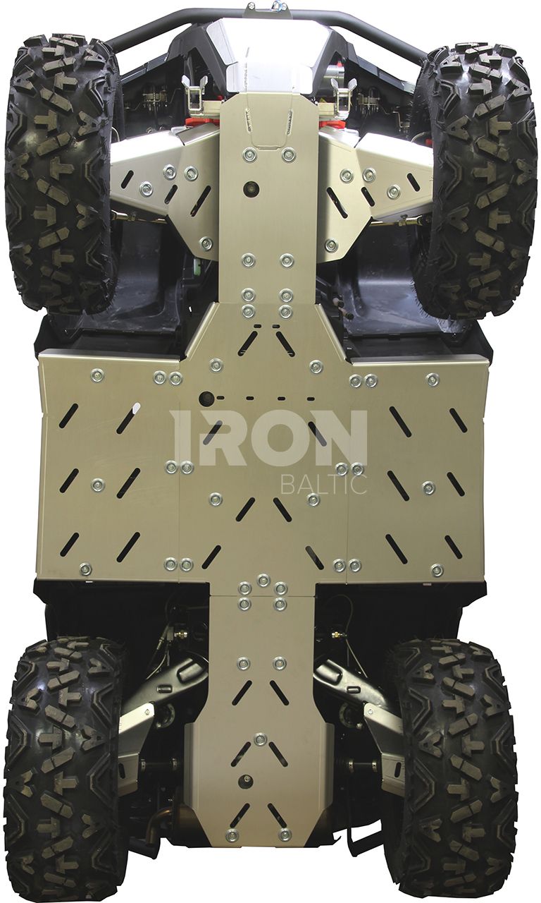 Skid plate full set (aluminium): AODES Pathcross 650 L / 850 L / 1000 L