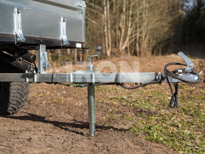 Support leg: Iron Baltic trailers