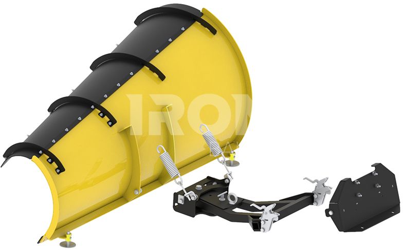 UTV Front-mount push tubes: Quick attach