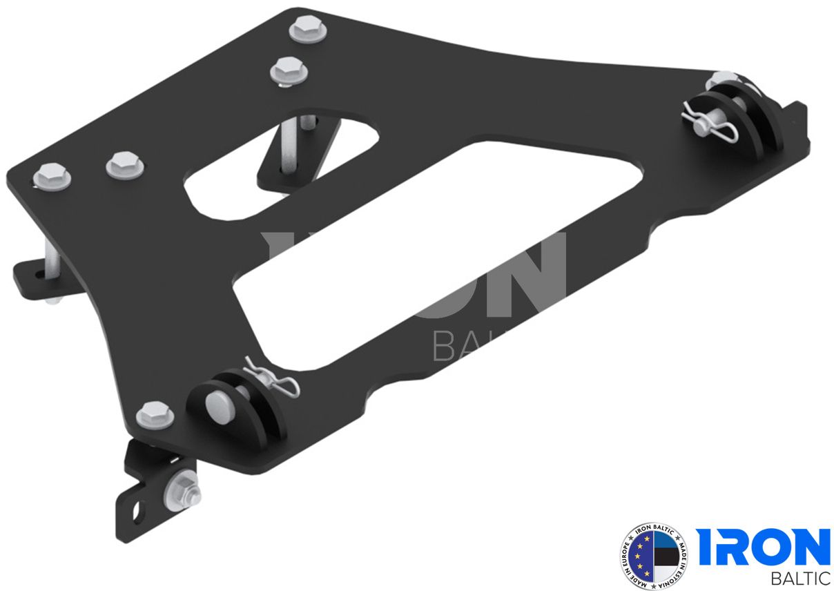 Mid-mount adapter: CFMOTO CFORCE 850 (2024+): CFORCE 1000 (2024+): CFORCE 800 Touring (USA): CFORCE 1000 Touring (USA)