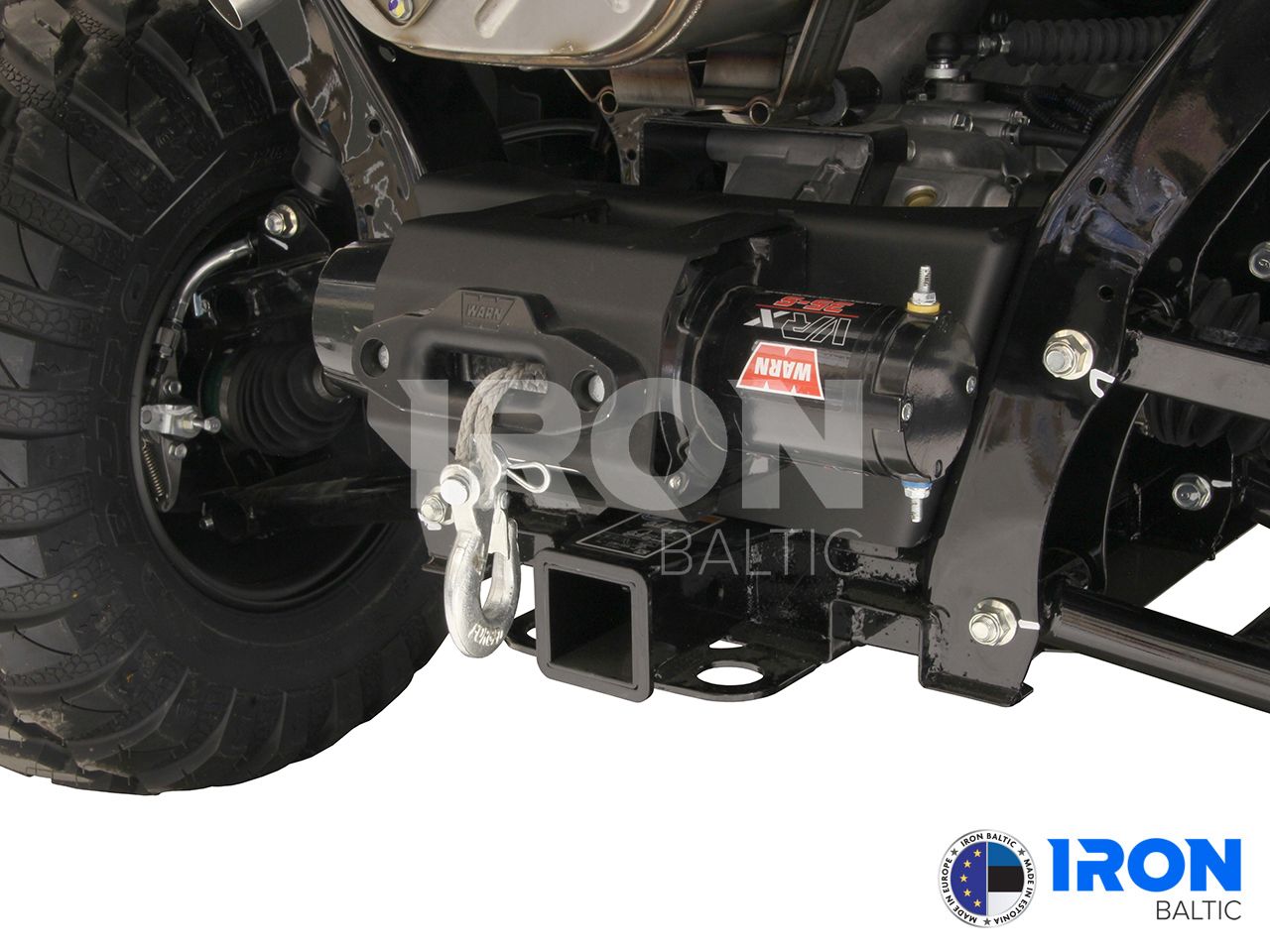 Rear winch mounting kit : Kawasaki Mule PRO-DX (2017+)