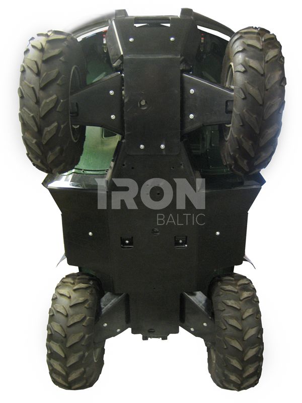Skid plate full set (plastic): Yamaha Grizzly 450: ( 2009-2010 )