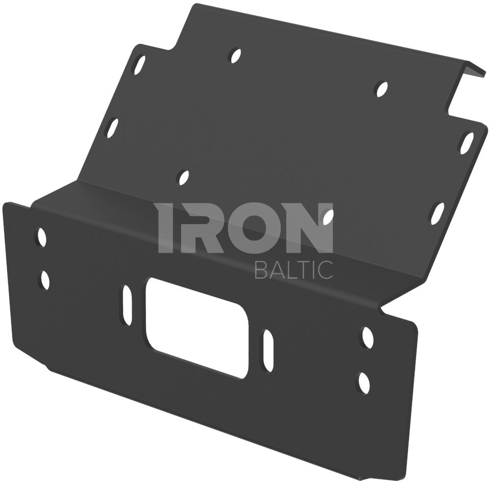 Front winch mounting kit: Linhai 550