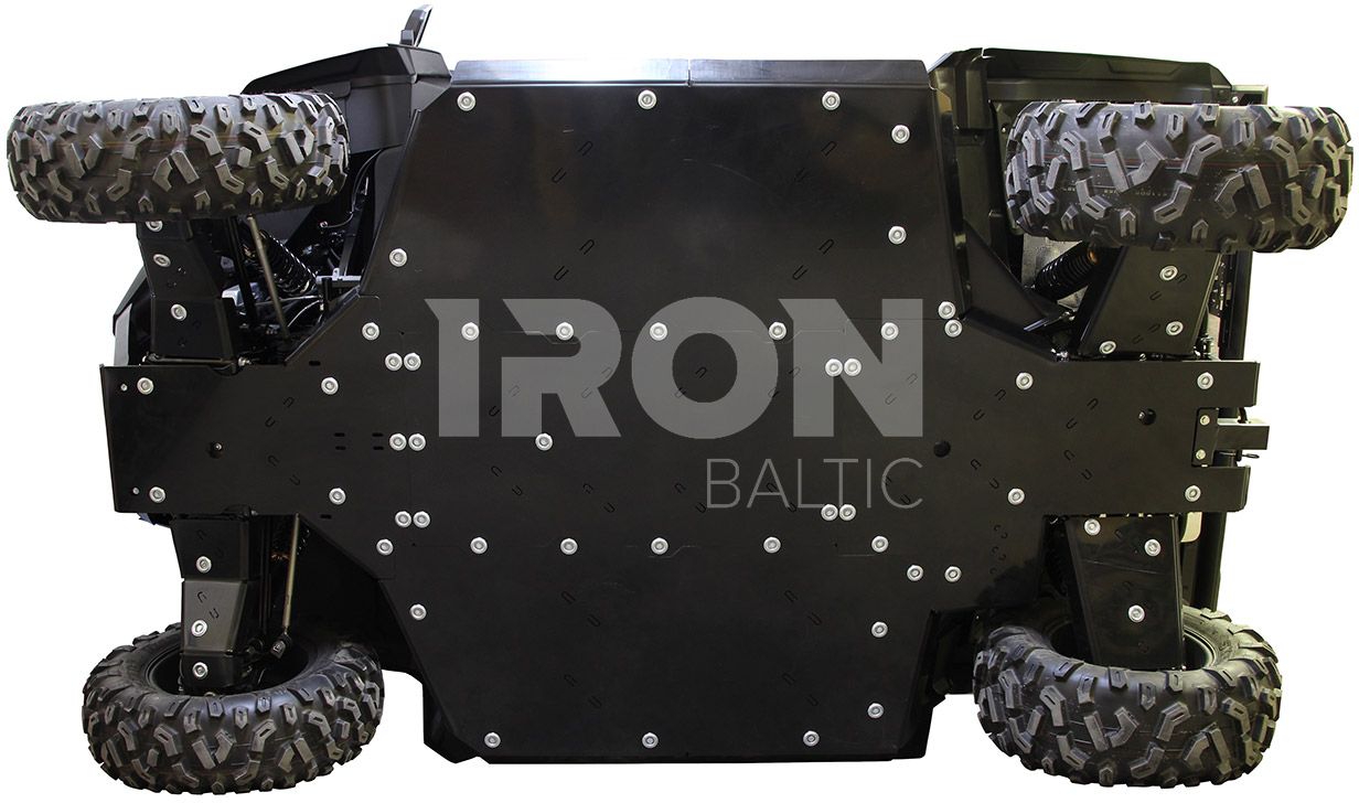 Skid plate full set (plastic): CFMOTO UFORCE 1000 (2022+)