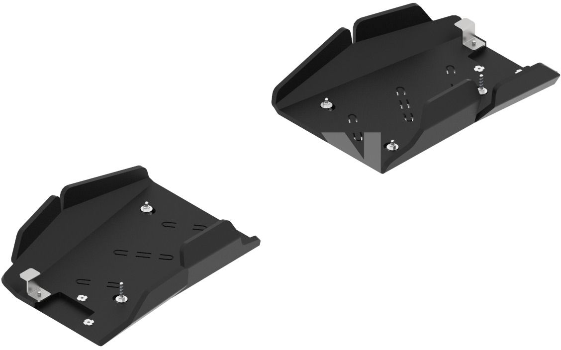 Pl. Rear A-arm guards (pair)
