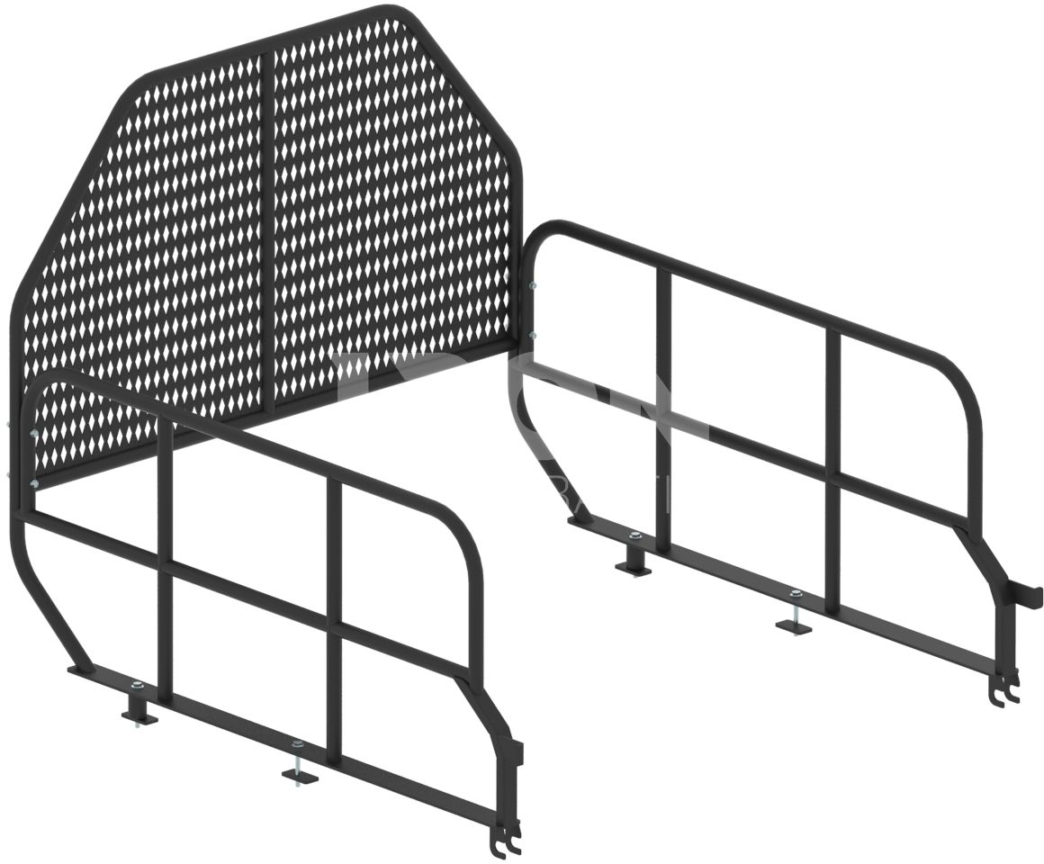 Bed wall extender: CanAm Outlander 6x6