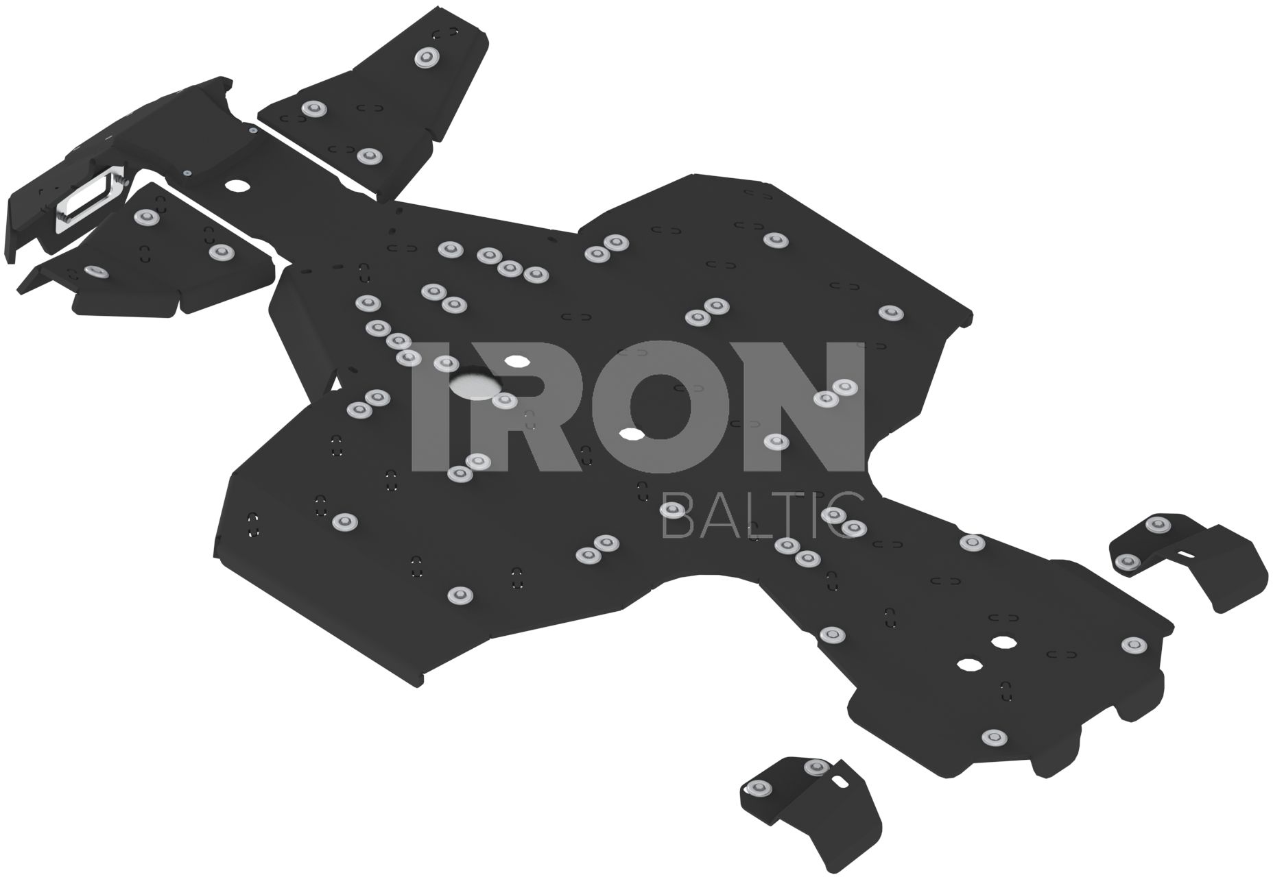 Skid plate full set (plastic): GOES TERROX 1000 (2025+)