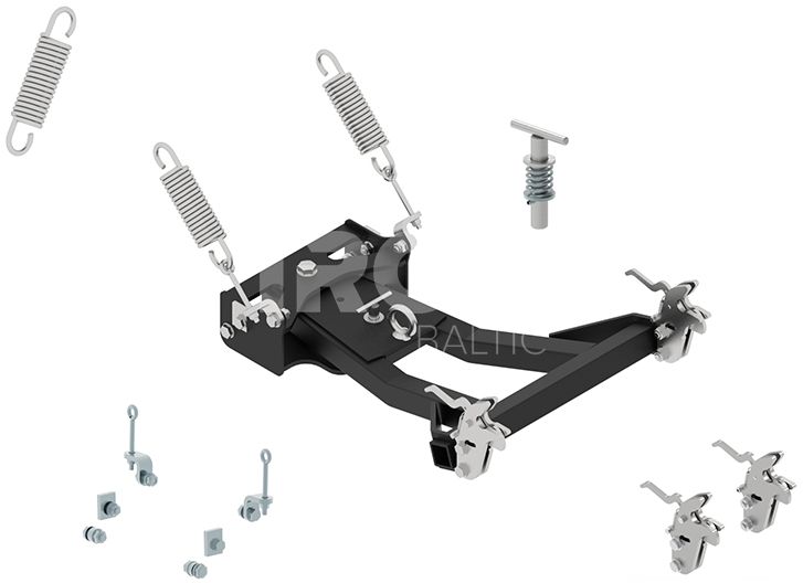 UTV Front-mount push tubes: Quick attach