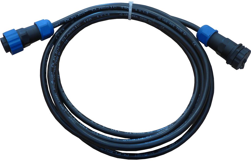 Power cable extensions (3 meters), set