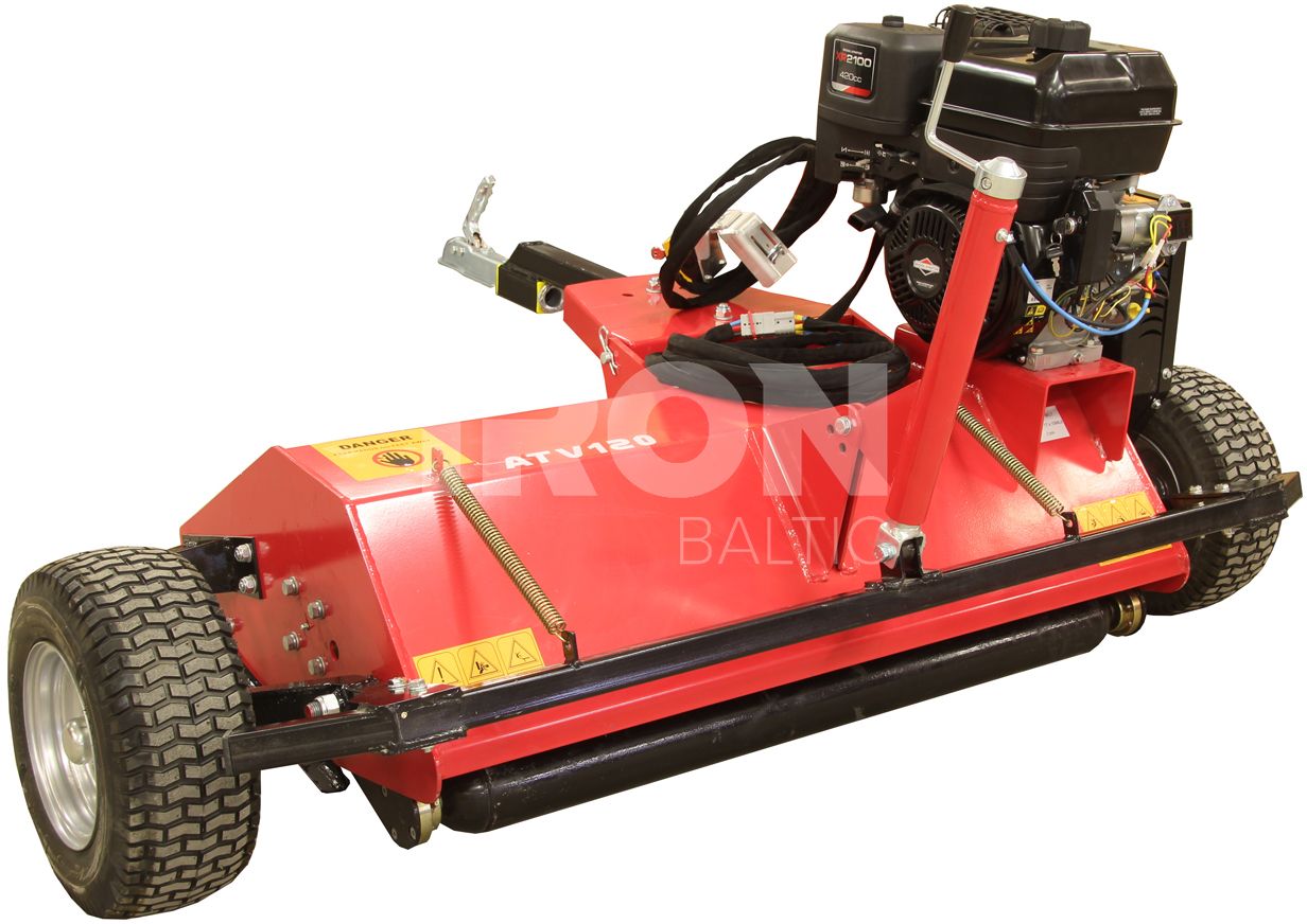 Flail mower 14hp: with electric start: ( Briggs & Stratton )