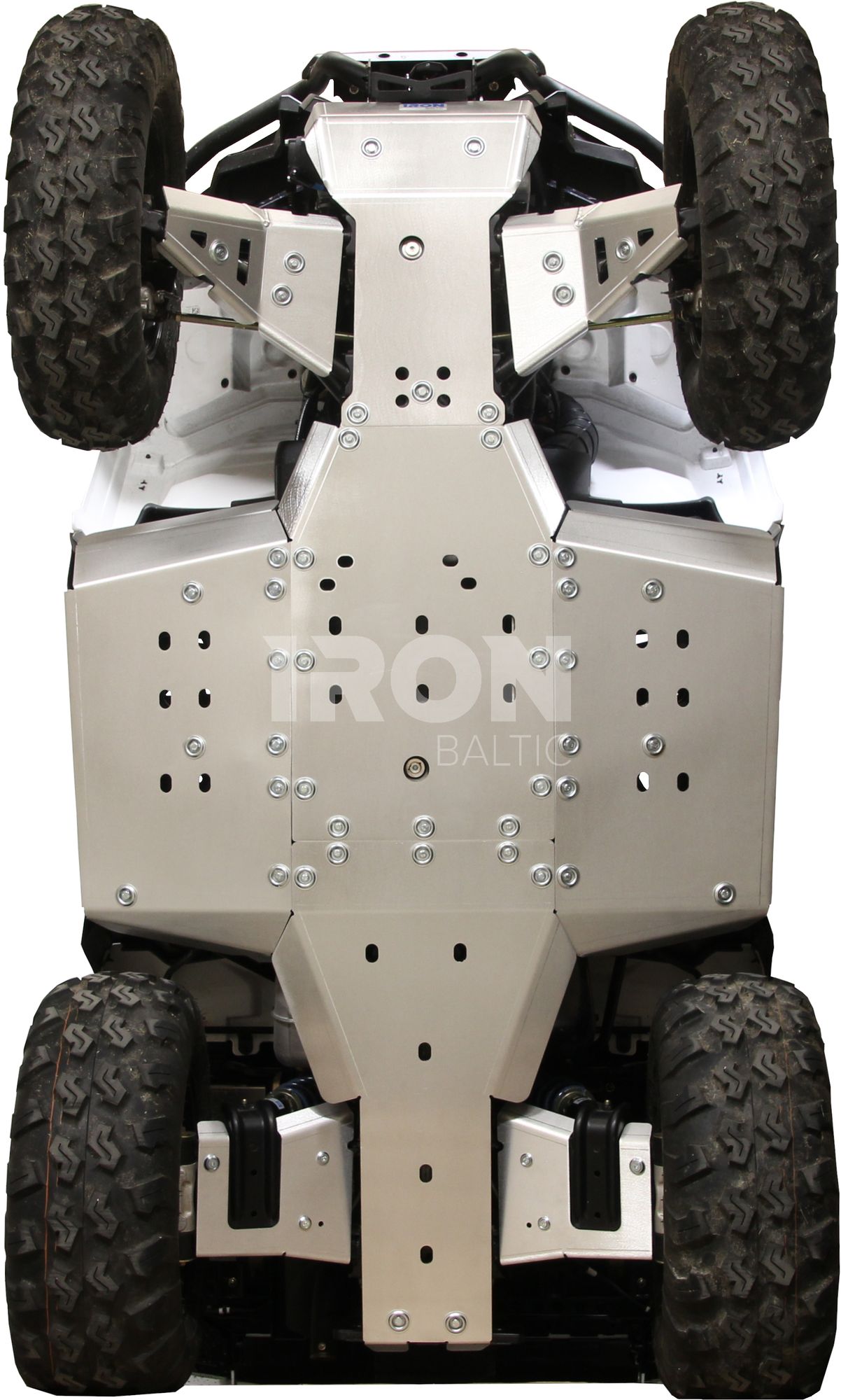 Skid plate full set (aluminium): Polaris Sportsman 570 X2 Nordic Pro (MY2025+)