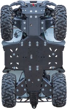Skid plate full set (plastic): GOES 725