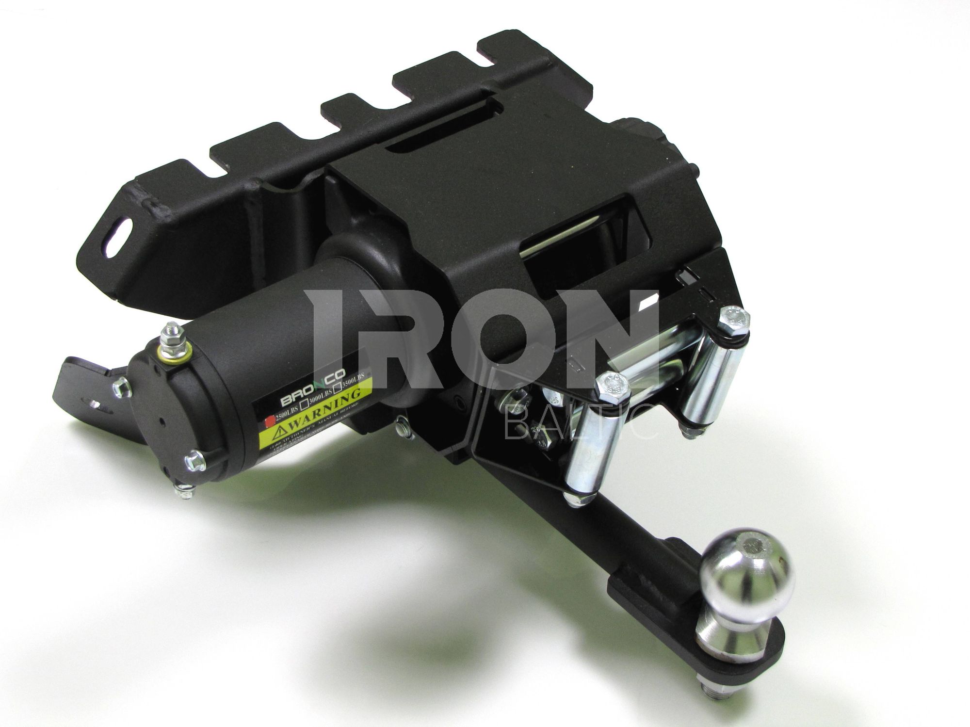 Rear winch mounting kit: Polaris RZR 900 XP (-2014)