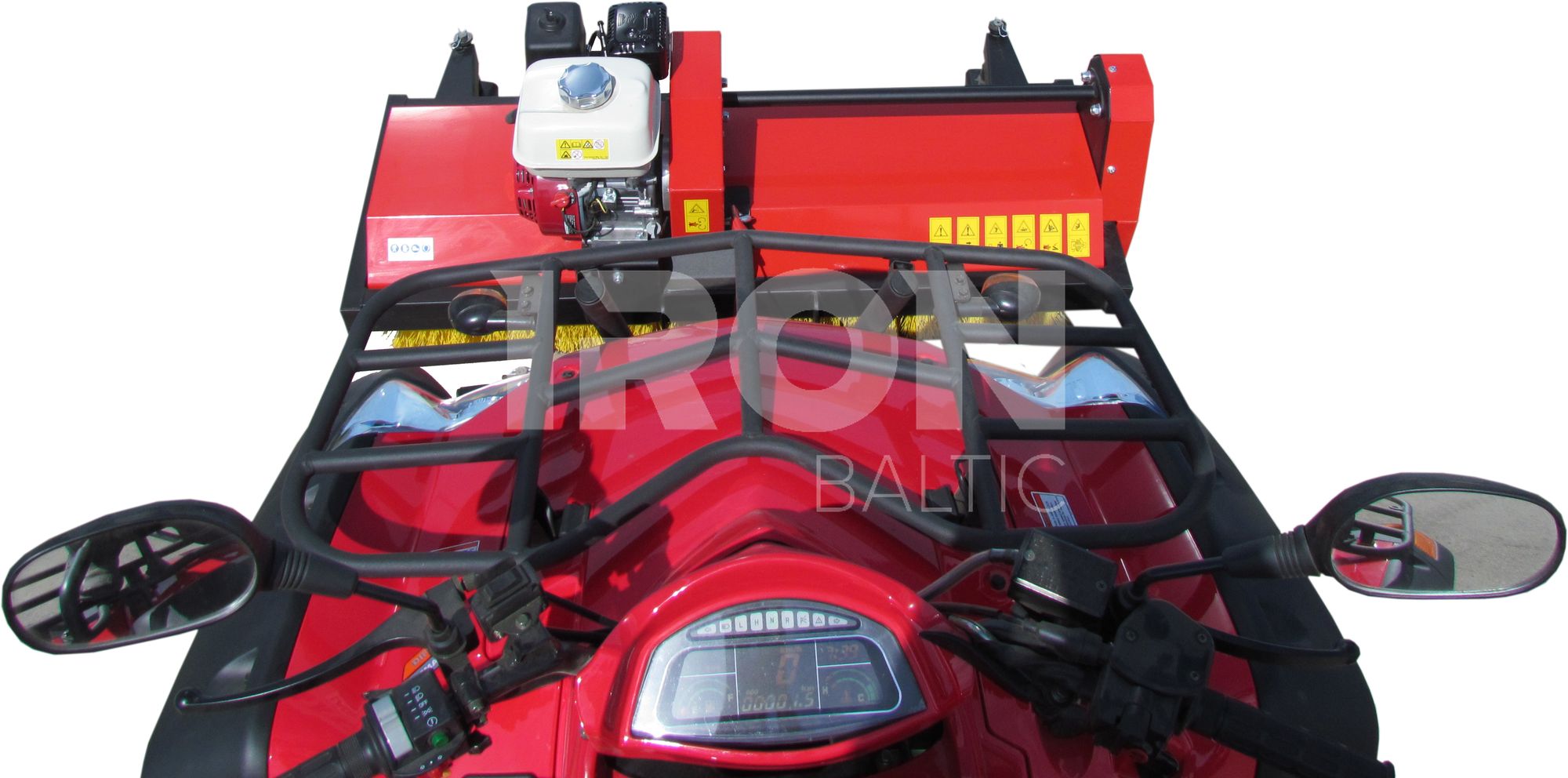 Rotary broom 4,8hp: ( Honda )