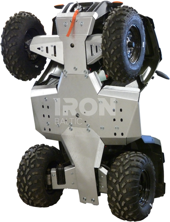Skid plate full set (aluminium): Polaris Sportsman: 570 / 450 HO / ETX: up to MY 2020
