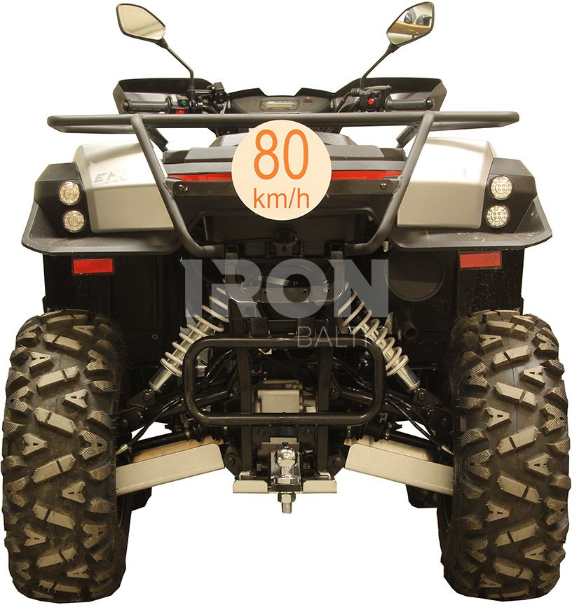 Skid plate full set (aluminium): Linhai M550L EPS