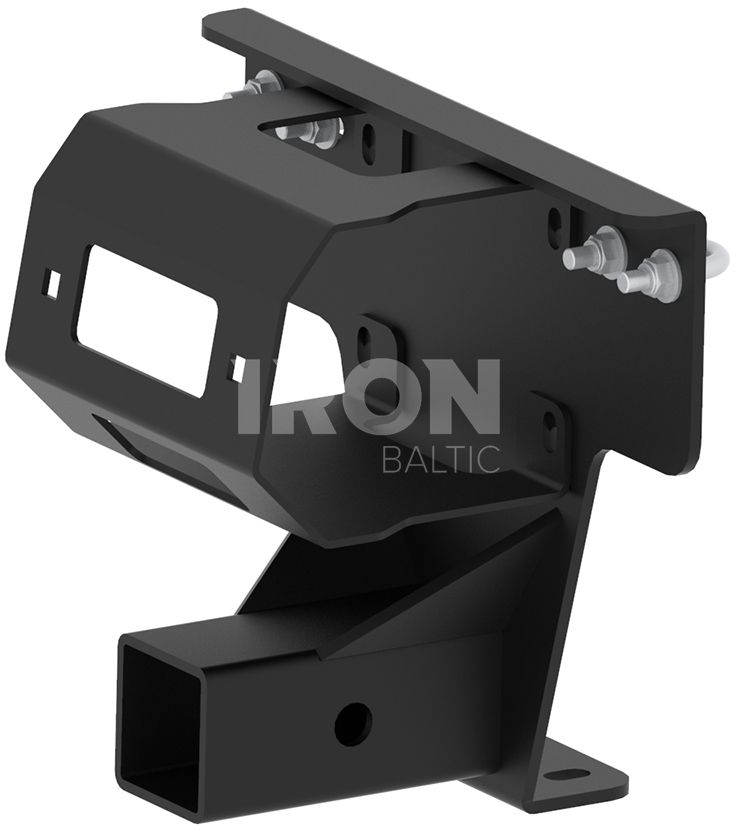 Rear winch mounting kit + 2" receiver: Trapper 550/750: Hisun Tactic 550/750 2-Up