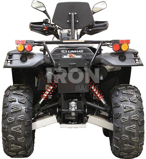 Skid plate full set (aluminium): Linhai 500