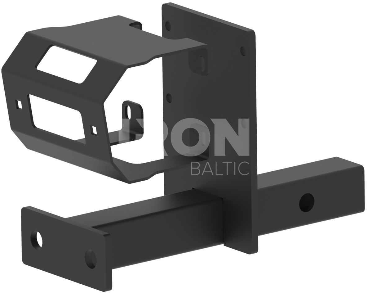 Rear winch mounting kit: Polaris General