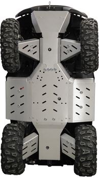 Skid plate full set (aluminium): GOES 525 / 625