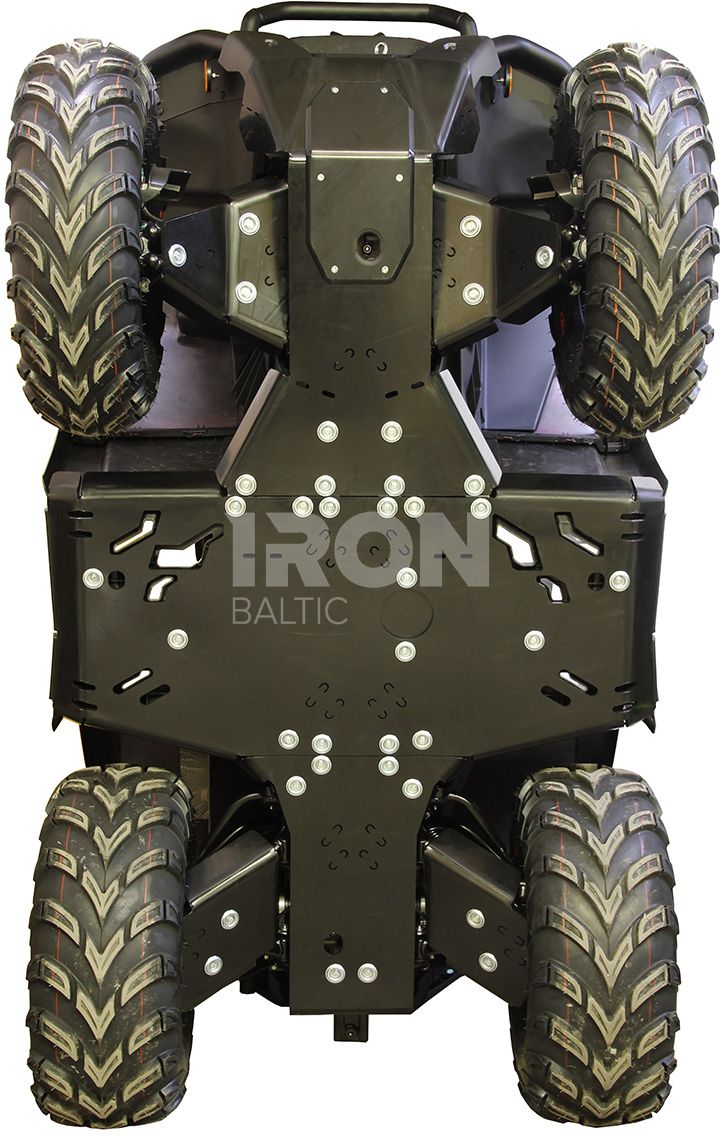 Skid plate full set (plastic): CFMOTO CFORCE 450-S / 520-S (2022+); 2023+ CFORCE 400 / 500 (in USA)