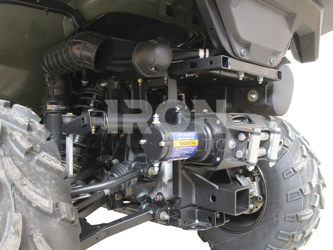 Rear winch mounting kit + 2" receiver: Polaris Sportsman 500 / 570 (2011+): Polaris Sportsman 800 (2011+)
