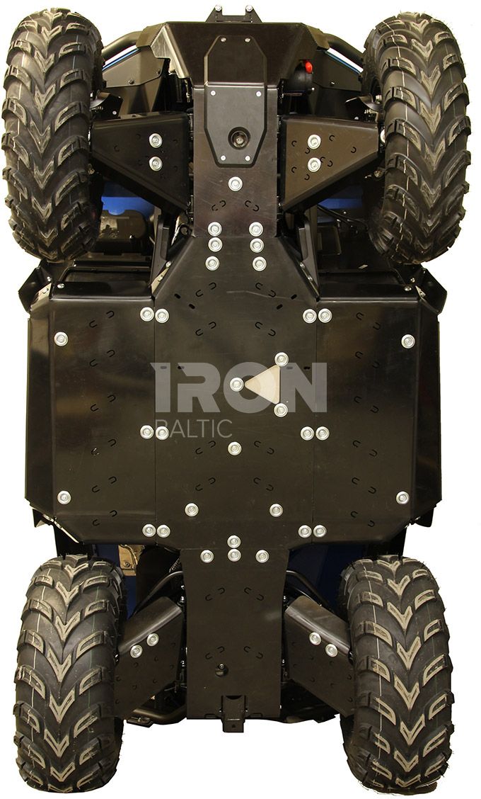 Skid plate full set (plastic): CFMOTO CFORCE 625 TOURING (2023+): CFORCE 600 TOURING (2023+)