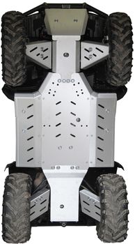 Skid plate full set (aluminium): GOES 520 MAX