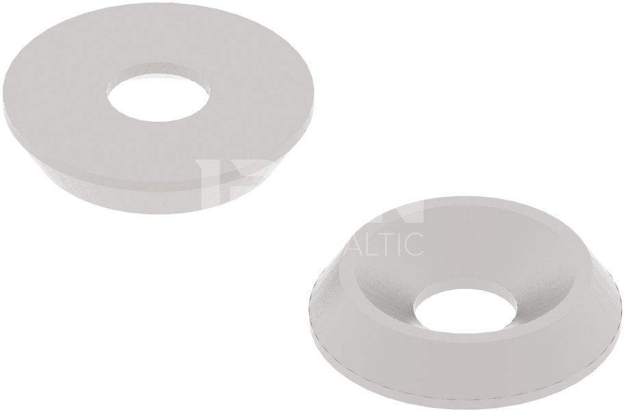 Conical washers (5pcs): 8 mm / 0,3 in