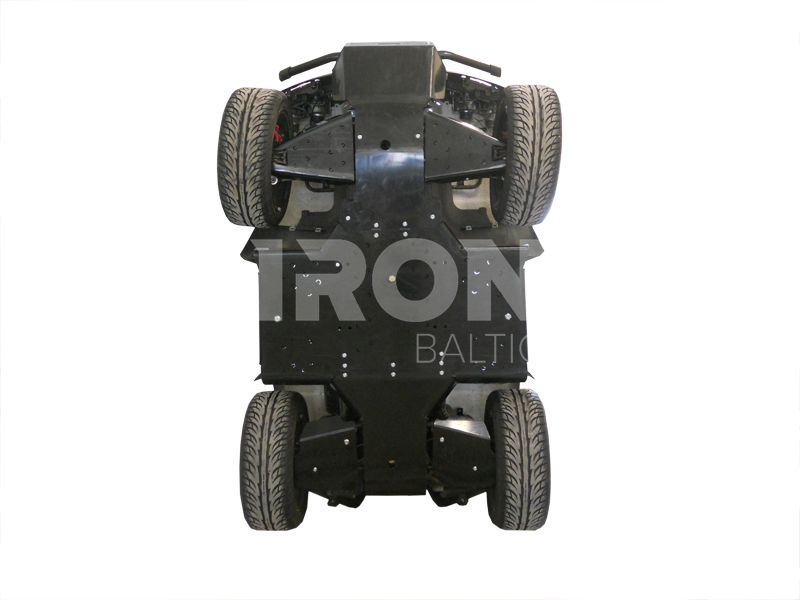 Skid plate full set (plastic): Cectek 500 Gladiator / Quadrift
