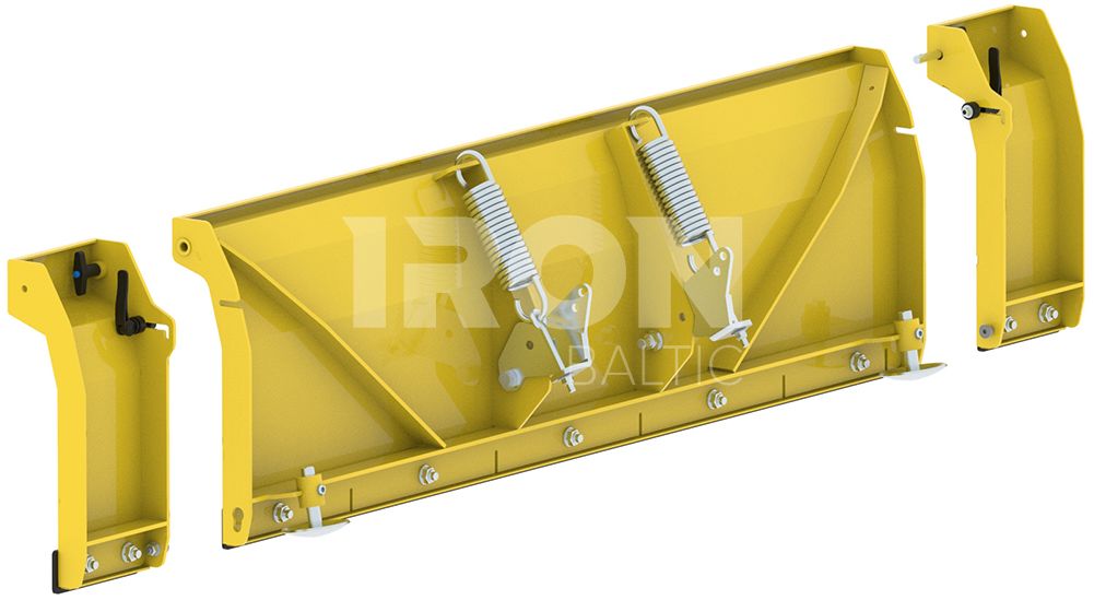 Side extensions: 2-in-1 Modular Plow Bucket