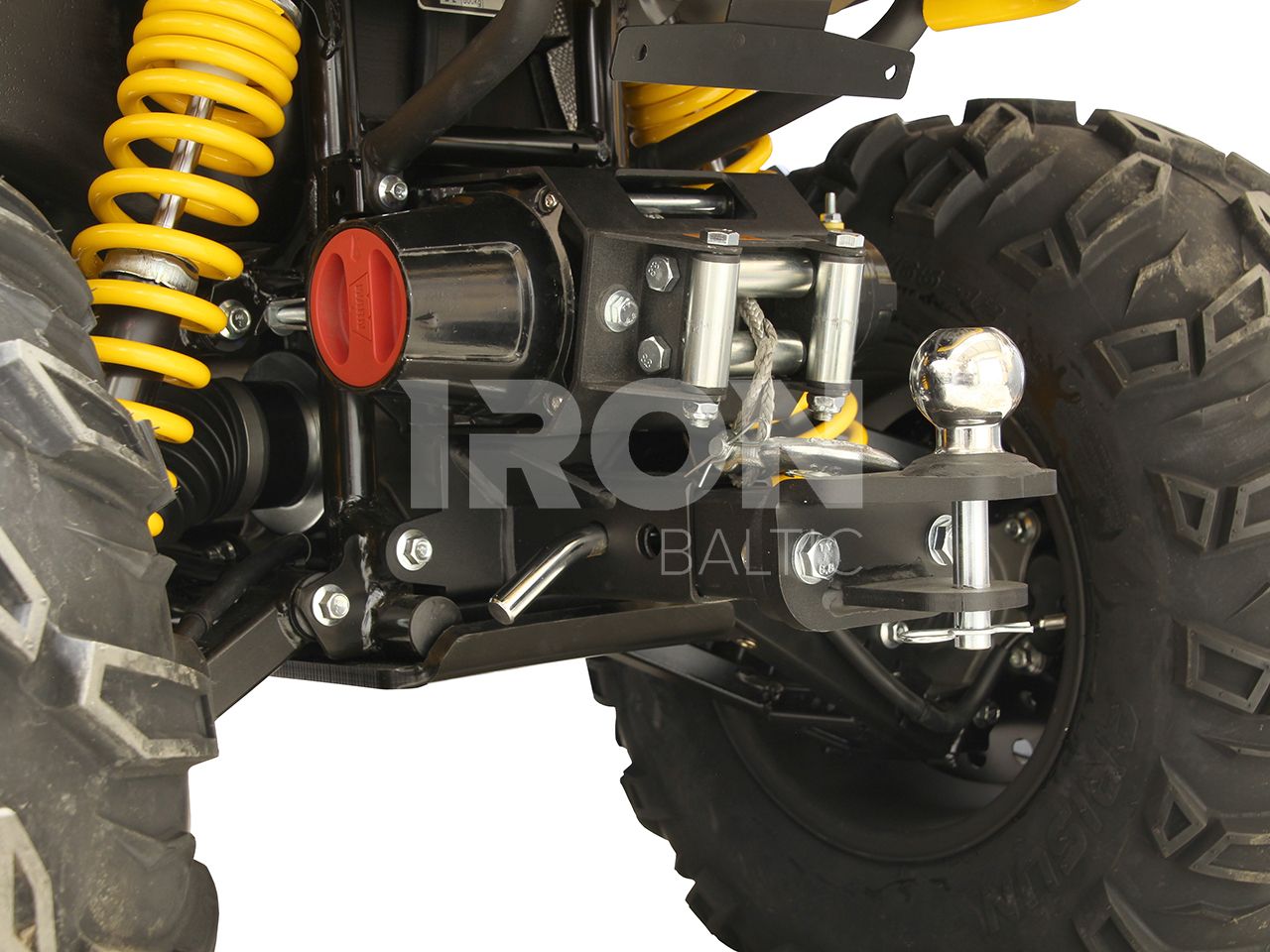 Rear winch mounting kit + 2" receiver: LONCIN XWOLF 700 (-2023): GOES XWOLF 700 (-2023)