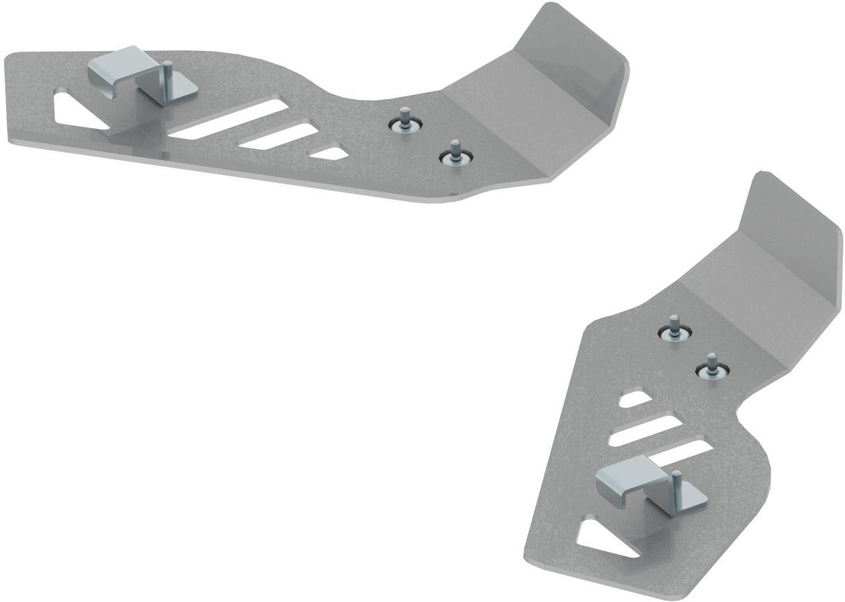 Rear A-arm guards (aluminium): CanAm G2 -2016