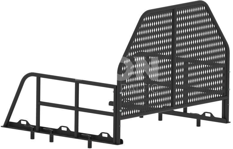 Bed wall extender: Polaris 6x6 Big Boss 570