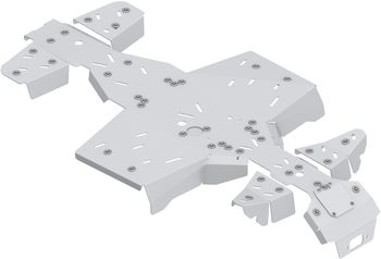 Skid plate full set (aluminium): Segway Snarler AT5 L